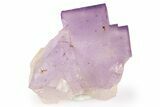 Purple Cubic Fluorite Crystal Cluster - Cave-In-Rock #260212-1